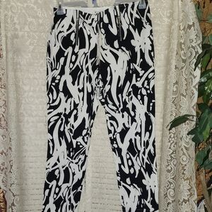 Stylish Black and White  Pants